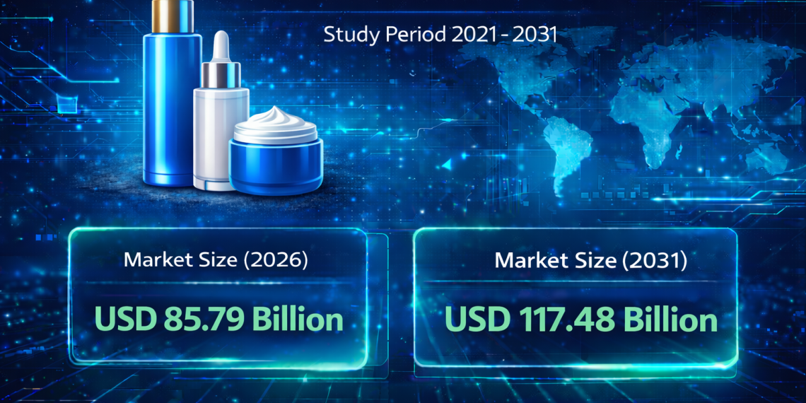 Cosmeceuticals Market Size to Reach USD 117.48 Billion by 2031 as Preventive Skincare and Dermatologist-Backed Formulations Drive Growth