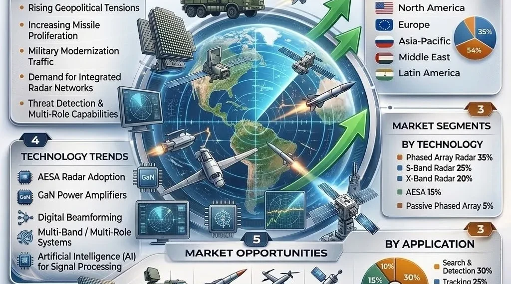 Air and Missile Defense Radar System Market to Reach USD 25.47 Billion by 2035, Growing at a CAGR of 4.22% – Market Trends, Innovations, and Opportunities