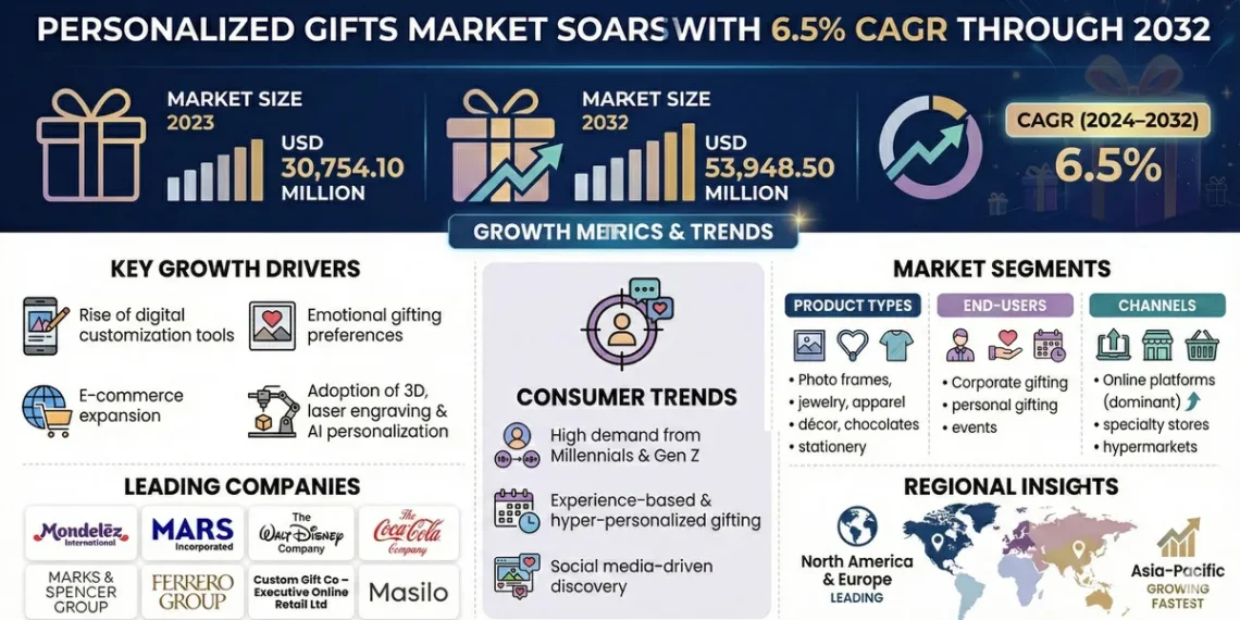 Personalized Gifts Market Set to Reach USD 52.9 Billion Amid Rising Tensions