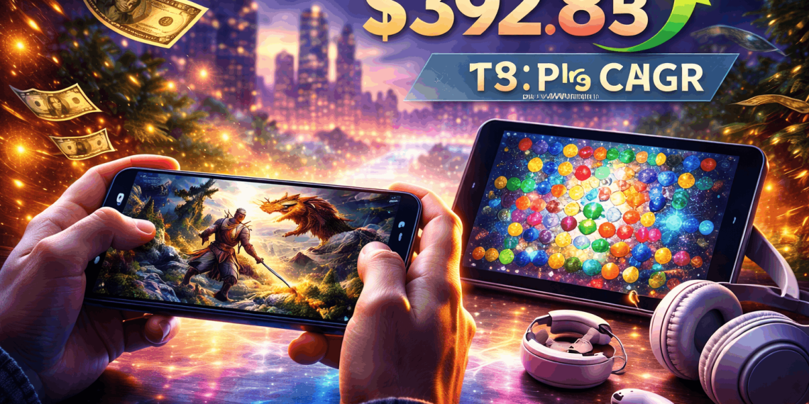 Online Smartphone & Tablet Games Market Future Insights: $392.8B Growth at 13.7% CAGR by 2032