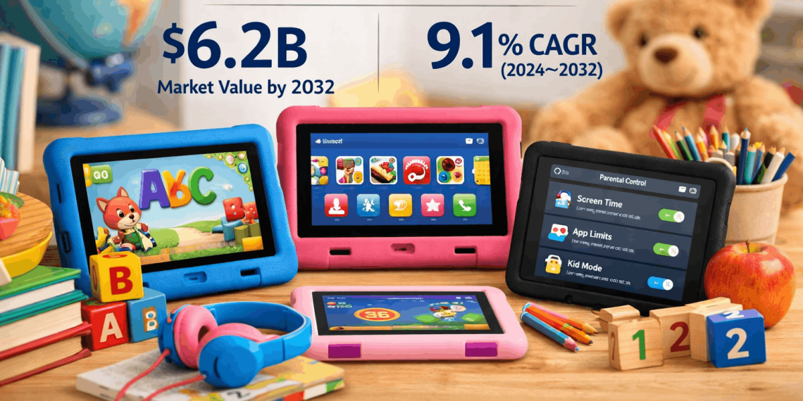 $6.2B Kids Tablet Market Growth: 9.1% CAGR Driven by EdTech and Subscriptions